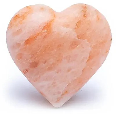 Productafbeelding van Hart van Himalayazoutsteen --verpakking van 4 stuks - ±200-250g