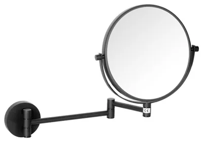 Zdjęcie produktu dla Sapho X-Round - Lusterko kosmetyczne, czarne XR006B