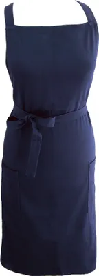 Produktbild von Latzschürzen, navy, B 90 x L 80 cm