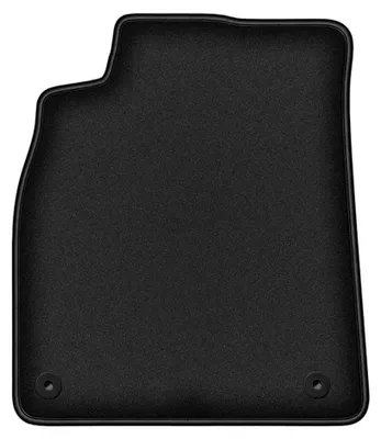 Produktbild von Fahrermatte Velours für Audi A6 C7 2011-2017 (Limousine/Kombi/Avant) – 1-tlg, Schwarz, passgenau – Wielganizator DURBAN