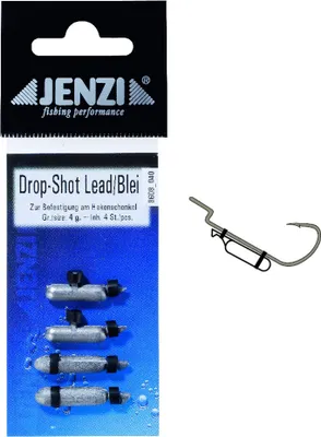 Produktbild von Jenzi Drop-Shot Blei Bleigewichte 8g