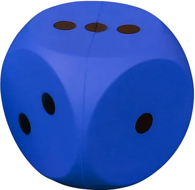 Obrázek produktu pro Pre-Sport pěnová kostka modrá - vzdělávací hračka 14 cm