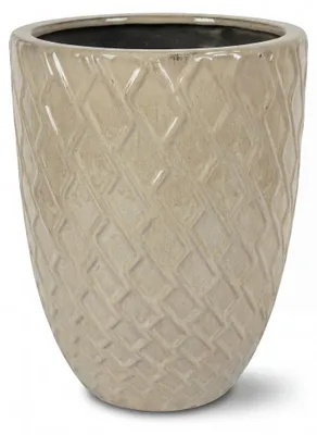 Zdjęcie produktu dla Doniczka ceramiczna Provencelia ZEUS Kremowy, Ø32 cm x H50 cm, mrozoodporna