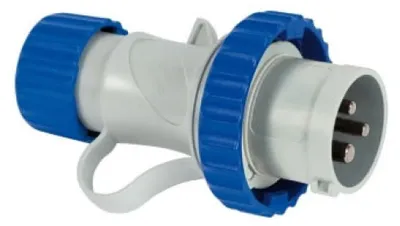Obrázok produktu pre Fanton, zásuvka, vonkajšia, stupeň ochrany IP67, 2P+T, 16A, modrá