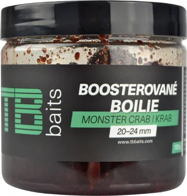 Obrázok produktu pre TB Baits Boostered Boilie Monster Crab 120 g 20-24 mm