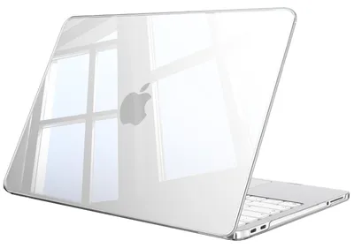 Produktbild von Fintie Hülle Kompatibel mit MacBook Neo 13 Zoll A3404 mit A18 Pro Chip 2026, Ultradünne Hartschale Schutzhülle Snap Cover, Transparent