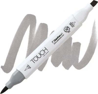 Immagine prodotto di TOUCH Pennello e scalpello bifacciale, WG4 Grigio caldo