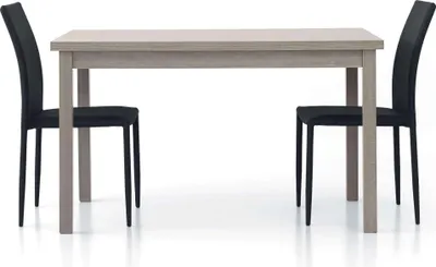 Immagine prodotto di Milani Home - tavolo da pranzo allungabile 130-170-210 x 80 cm, rovere grigio, legno