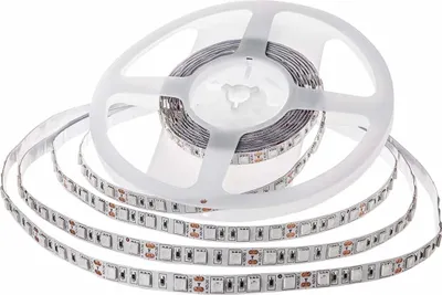 Obrázek produktu pro LED pásek 5 m cívka 11 W na metr, SMD 5050, studená bílá barva světla, 6500 K pro vnitřní použití s lepicí páskou, napájení 12 V