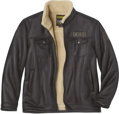 Image de Atlas For Men - Veste pour homme AF1672 (4XL) (marron/crème)