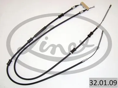 Produktbild von LINEX Handbremsseil 32.01.09 Hinten für OPEL COMBO (71) 1659/1313/1521/1173mm