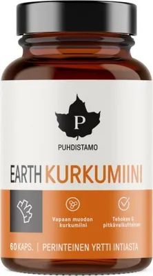 Zdjęcie produktu dla Earth Curcumin 60 kapsułek