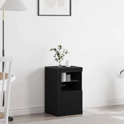 Image de Maison Exclusive - Meuble TV LED, 41 x 37 x 67 cm, fabriqué en panneaux de particules