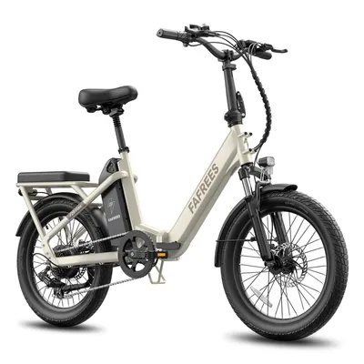 Produktbild von F20 Flex-25AH klappbares Stadt-Elektrofahrrad, 250W, 25 km/h, 140 kg, beige