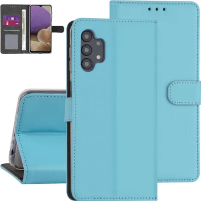 Produktbild von Samsung Galaxy A32 Booktype case - Light Blue - 5G