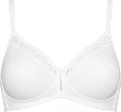 Produktbild von Triumph Baumwolle Beauty N Soft-BH, weiß, ohne Bügel, Größe 90B