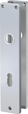 Produktbild von BASI - ZT-Langschildpaar - Alu F1 - Buntbart-Lochung - 7423-0101