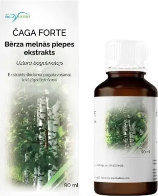 Produktbild von Chaga Forte-Extrakt 90 ml Viola-Kräuter