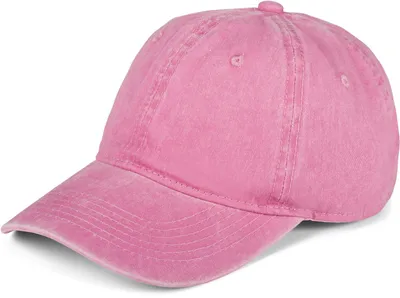 Produktbild von styleBREAKER Uni Baseball Cap Vintage Look verstellbar 6-Panel Cappy in Washed Optik mit gebogenem Schirm Baumwolle Retro Cap Damen und Herren