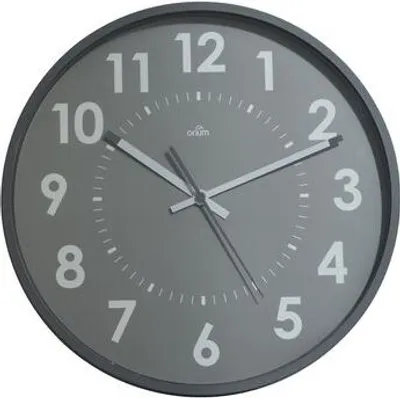 Obrázek produktu pro cep 2112450361 CEP Orium nástěnné hodiny, quartzové, bezhlučné, šedé