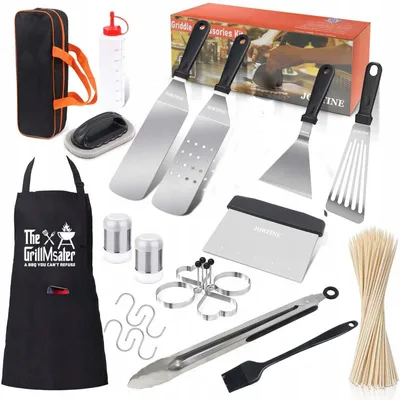 Produktbild von Jortine Grillbesteck 30-teilig Edelstahl Kochzubehör