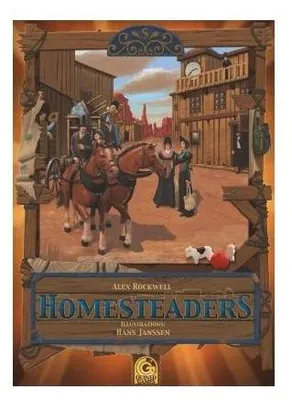 Imagen del producto de Homesteaders (Edizione multilingua) – Juego de mesa – Quined White Goblin Games – 3-4 jugadores – 13+