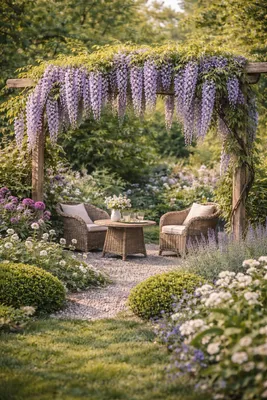 Immagine prodotto di Wisteria sinensis ‘Prolific’ Glicine 180–200 cm resistente al freddo a crescita rapida pianta rampicante glicine fiori viola pianta rampicante giardino