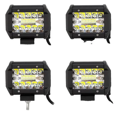 Obrázek produktu pro Pracovní světlo LED, jas 60 W, vodotěsnost IP67, univerzální použití, 4 reflektory