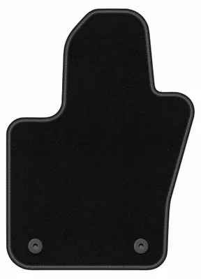 Immagine prodotto di Tappetino guidatore in moquette per Fiat 500X FL 2018- (crossover) – 1 pezzo, nero, su misura – Wielganizator BASIC