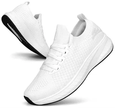 Zdjęcie produktu dla Lekkie buty turystyczne, antypoślizgowe, białe, rozmiar 36,5