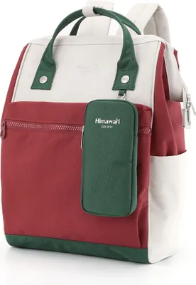 Produktbild von Himawari | Multifunktionaler Laptop-Rucksack, Beige, Gelb, 30x40x15 cm