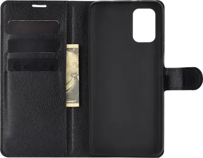 Produktbild von Xiaomi Redmi 9T Hülle - Coverup Klapphülle - Schwarz