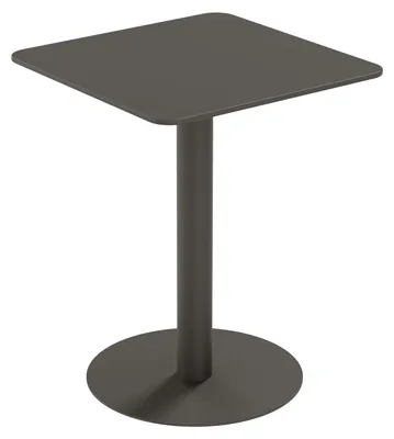 Obrázok produktu pre Bistro stôl Cross TRCROS6060M.01 60x60x75 cm, čierny.