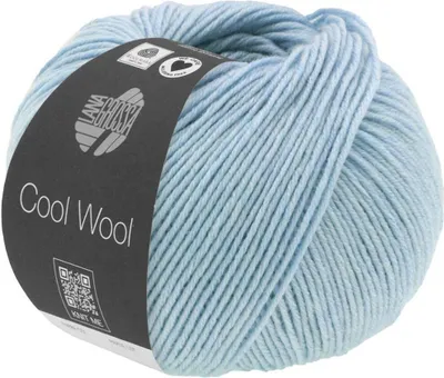 Produktbild von Lana Grossa - Cool Wool Melange 1420 hellblau meliert