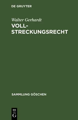 Produktbild von Vollstreckungsrecht