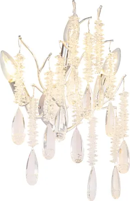 Produktbild von GLOBO Lighting Wandleuchte KINGA BH 35x47 cm silber Wandlampe