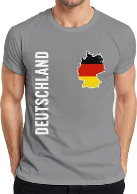 Zdjęcie produktu dla Koszulka męska Germany Flag Football World Cup 2026, szary, S
