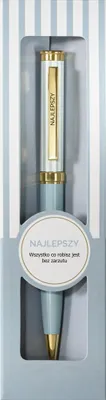 Produktbild von Geschenk-Kugelschreiber „Najlepszy“ – Be-Happy Gifts