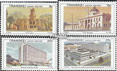 Produktbild von Briefmarken Südafrika - Transkei 1982 Mi 111-114 (kompl.Ausg.) gestempelt Umtata