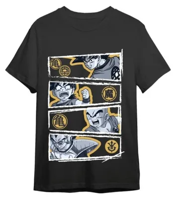 Productafbeelding van Dragon Ball Z T-shirt, Vegeta, zwart, maat S