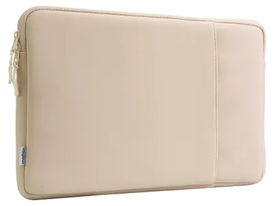 Productafbeelding van imoshion Laptophoes met opbergvak 13 inch - Laptopsleeve - Sandstone
