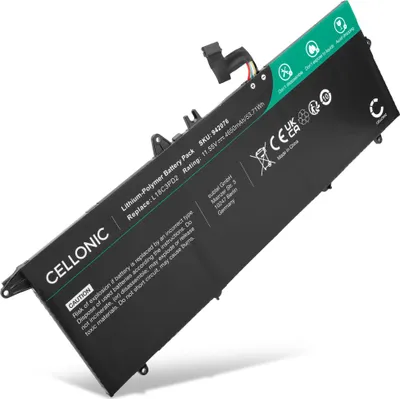 Produktbild von CELLONIC 1x Akku für Notebook Kompatibel mit Lenovo ThinkPad T14s, ThinkPad T490s, ThinkPad T14s Gen 1, L18M3PD1 - (4650mAh, 11.55V)