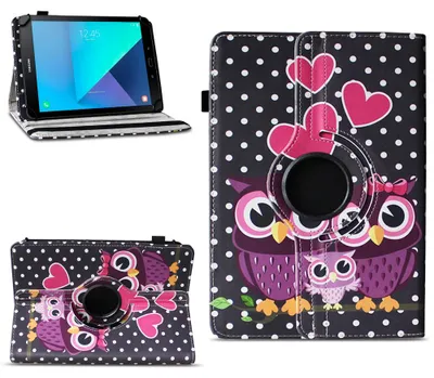 Produktbild von Tablet Hülle Samsung Galaxy Tab S3 9.7 Tasche Schutzhülle Case Cover 360 DrehbarFarben:Motiv 4
