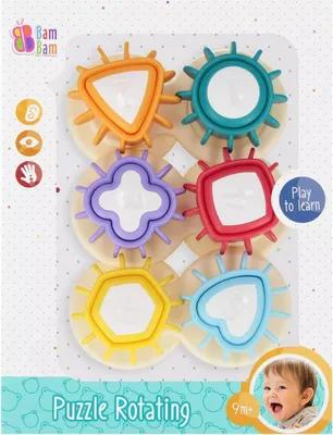 Produktbild von Rätsel-Drehspiel Bam Bam 569011
