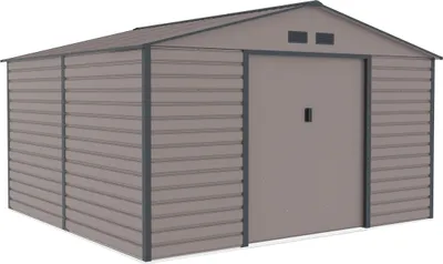 Zdjęcie produktu dla Domek ogrodowy G21 GAH 1085 - 340 x 319 cm, szary