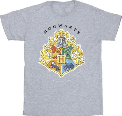 Produktbild von Harry Potter - "Hogwarts" T-Shirt für Mädchen BI22094 (152-158) (Grau)