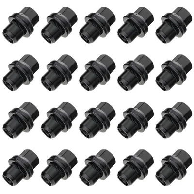 Immagine prodotto di 20x Carbonado dado ruota M14x1,5 mobile SW22 Nero chiuso cerchi in lega Land Rover