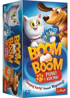 Obrázek produktu pro Boom Boom Dogs and Kittens Skill hra Trefl 01909