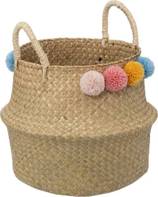 Image de Eazy Living Panier de rangement Pompons