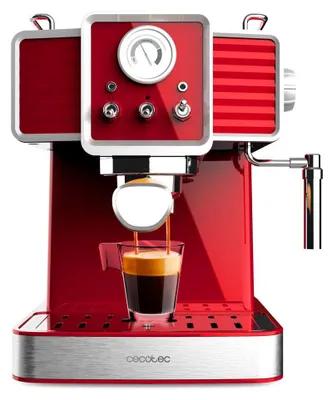 Zdjęcie produktu dla Cecotec Espresso-Kaffeemaschinen Power Espresso 20 Traditional Light Red